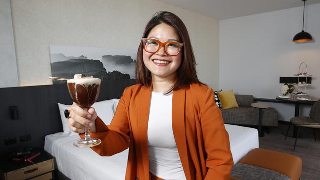 Movenpick Hotel Hobart food and beverage manager Atsuko Asano. Picture: ZAK SIMMONDS