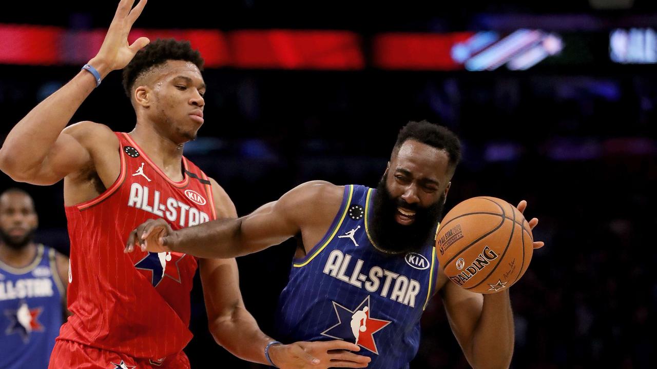 Giannis Antetokounmpo Denies His Beef With James Harden: He Has A Framed  Jersey Of James Harden At His House - Fadeaway World