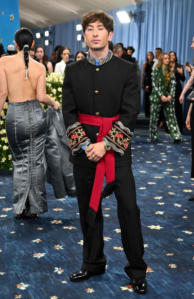 Irish actor Barry Keoghan at the 2025 Met Gala. Picture: Angela Weiss/AFP