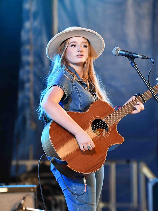 Keely Ellen performs at Gympie Music Muster. Picture: Patrick Woods.