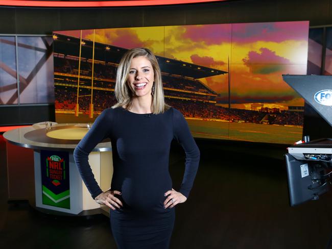 Fox Sports host Lara Pitt recently celebrated ten years with the network. Picture: Britta Campion