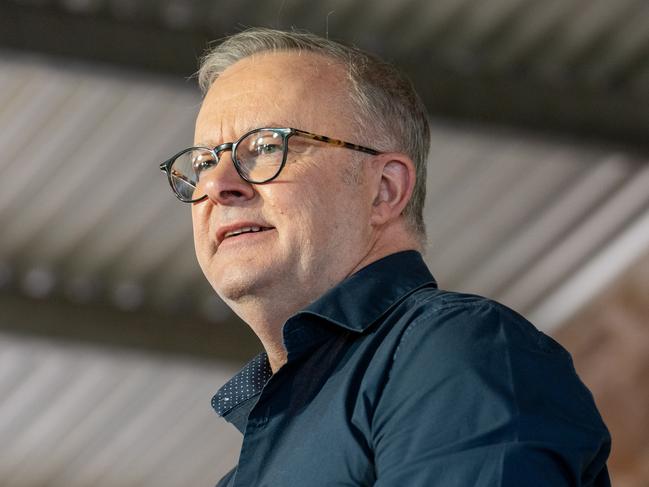 GULKULA, AUSTRALIA. NewsWire Photos. AUGUST 3, 2024. The Prime Minister Anthony Albanese attends The Garma Festival of Traditional Cultures Australia's largest Indigenous cultural gathering is underway in Gulkula northeast Arnhem Land. Picture:Nina Franova via NewsWire