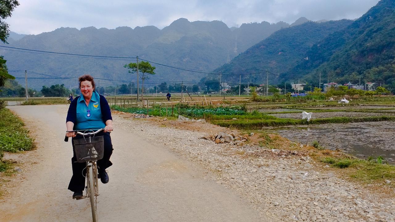 Nursing student Jenny Flannery in Vietnam as part of a previous New Colombo Plan (NCP) experience.