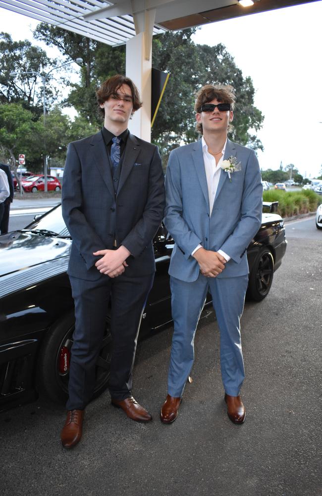 Students at the 2024 Nambour Christian College formal.