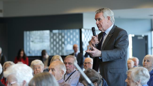 Former Southern Cross Care chairman Ray Groom. Picture: LUKE BOWDEN