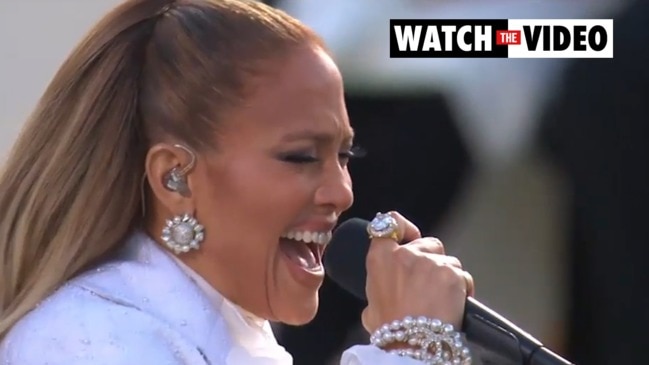 J Lo performs at the Biden-Harris US Inauguration 