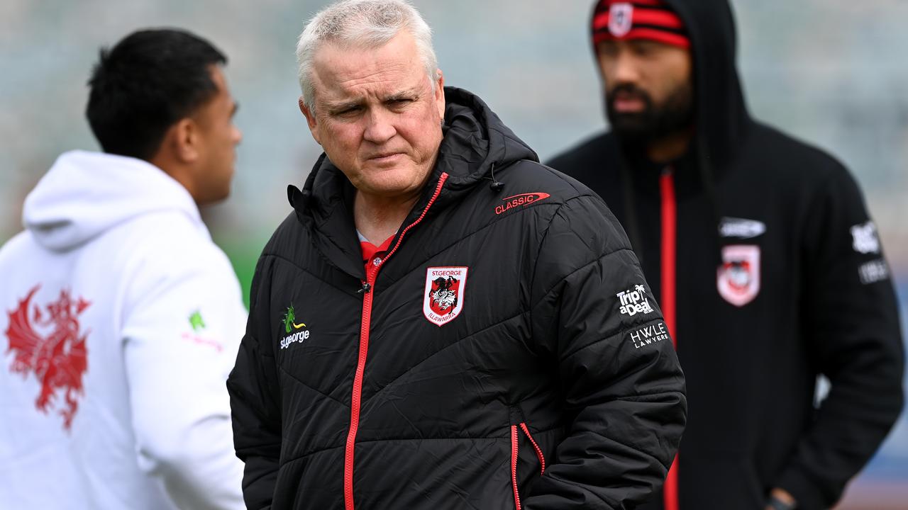 Dragons coach Anthony Griffin. Picture: NRL Photos