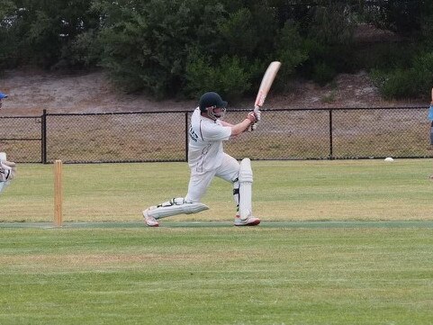 Daniel Ballard goes big for Delacombe Park.