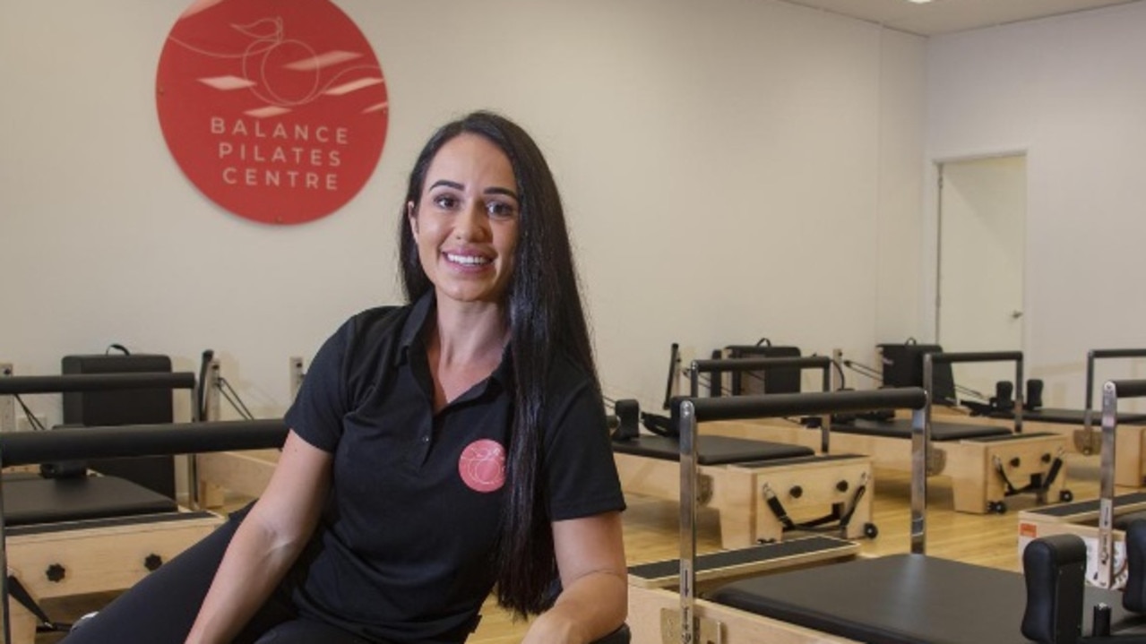 Caitlin Simms became a business woman in the peak of Covid, operating personal training sessions out of her garage. Now, she runs two successful fitness businesses in Cairns CBD. Picture: Brian Cassey