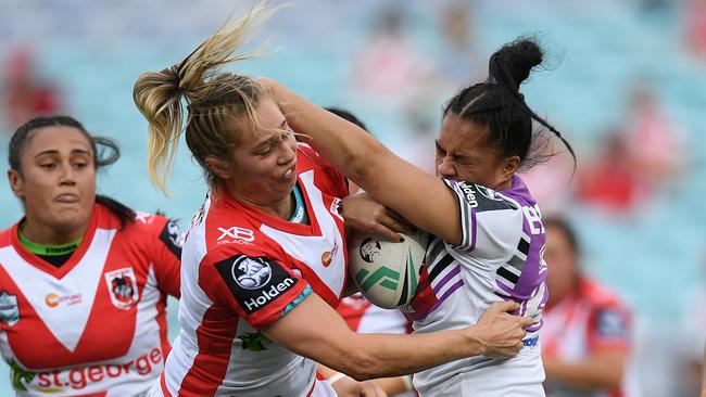 The Dragons and Warriors have admitted their NRLW future is uncertain. AAP Image/Dan Himbrechts.