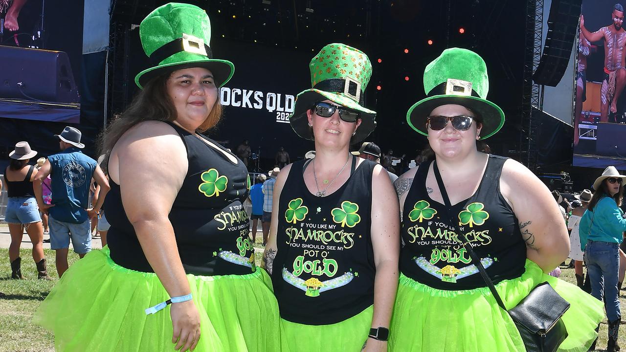 Shanaii Barnham, Tanya Griffiths, Erica Walsh CMC Rocks 2023 Willowbank Raceway Picture John Gass