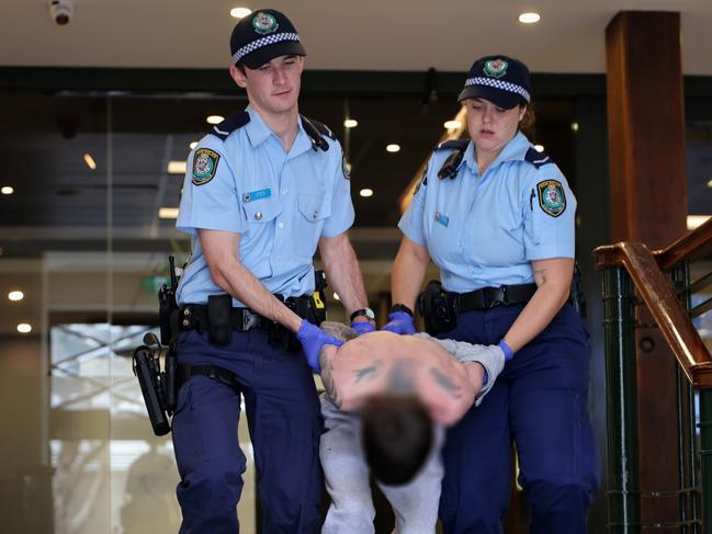 A second man has been arrested after an alleged attempt to set a religious building on fire in Newtown earlier this month., , , , , About 7.30am on Saturday 11 January 2025, officers attached to Inner West Police Area Command were notified after graffiti was spray painted on a synagogue on Georgina Street, Newtown., , , , , Initial inquiries revealed two people attended the synagogue earlier that morning and allegedly spray-painted graffiti on the building and fence, while also attempting to light the premises on fire., , , , , A 33-year-year-old man was arrested and charged on Tuesday (21 January 2025) and remains before the court., , , , , Following further inquiries, Strike Force Pearl detectives attended a hotel on Pyrmont Street, Darling Harbour, about 1pm today (Thursday 23 January 2025).