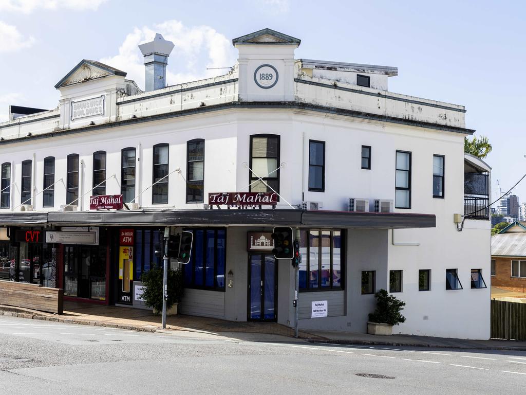 Former Taj Mahal restaurant at New Farm is set to be transformed into new 'The Junk Bar'. Picture: Richard Walker