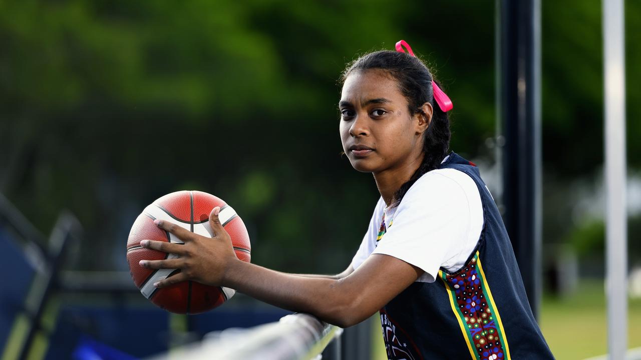 Cairns high school student Teyahna Bond. Picture: Brendan Radke