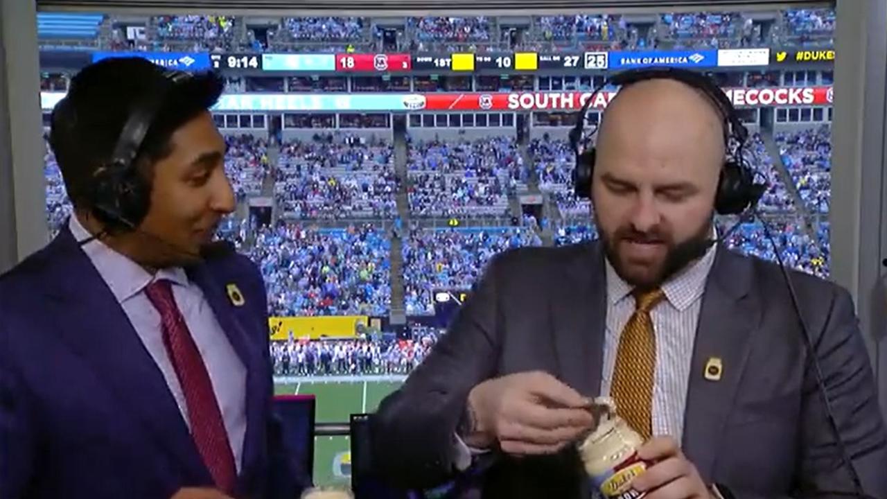 Duke’s Mayo Bowl: ESPN commentator’s disgusting act with Oreos, mayonnaise