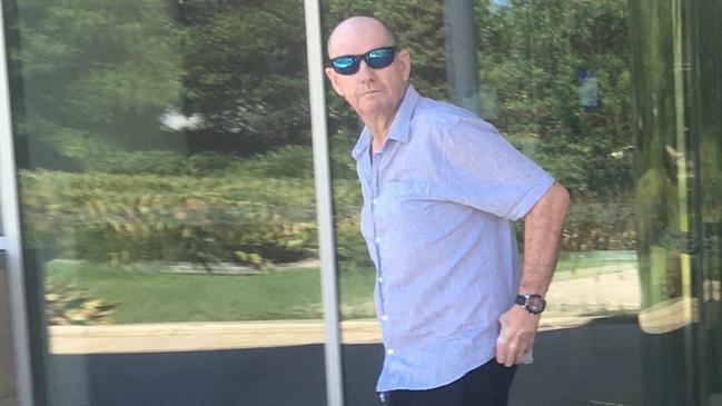 Anthony Gerard Kent leaves Coffs Harbour Local Court on March 15. He has been charged with knowingly dealing with the proceeds of crime.