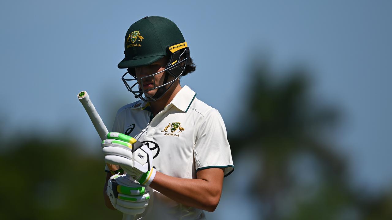 Batting phenom’s Test hopes rocked after Aust A disaster