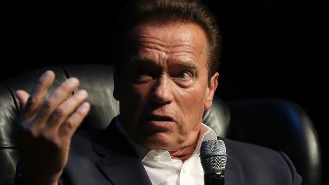 Arnold Schwarzenegger is set to meet with Bill Shorten. Picture: Robert Cianflone/Getty