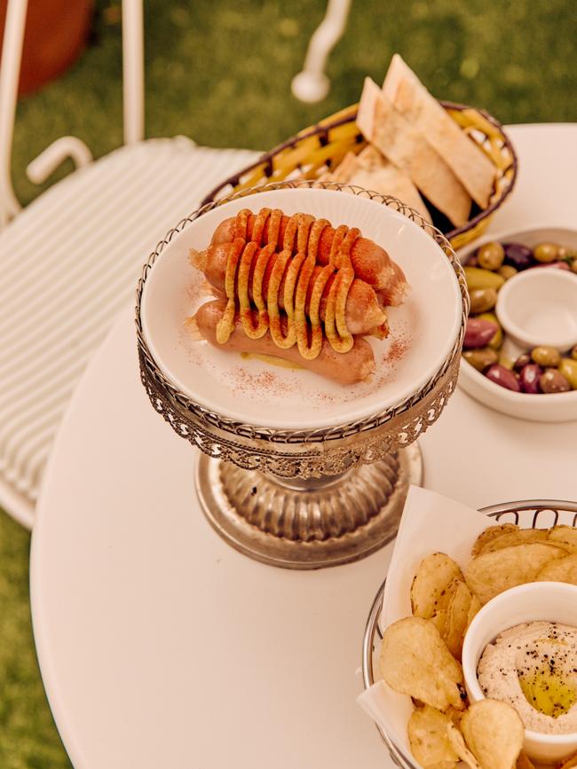 Smoked pork cocktail frankenfurters with dijon mustard. Picture: Chege Mbuthi
