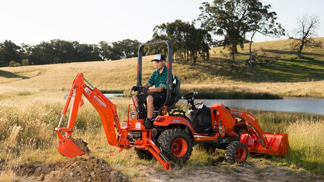 Hard worker: The Kubota BX23S is the most versatile sub compact tractor available in the new BX range.