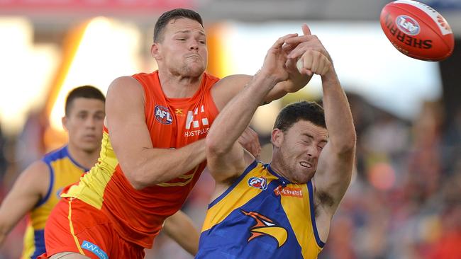 Steven May is yet to decide whether he’ll stay at the Suns. Picture: Getty Images