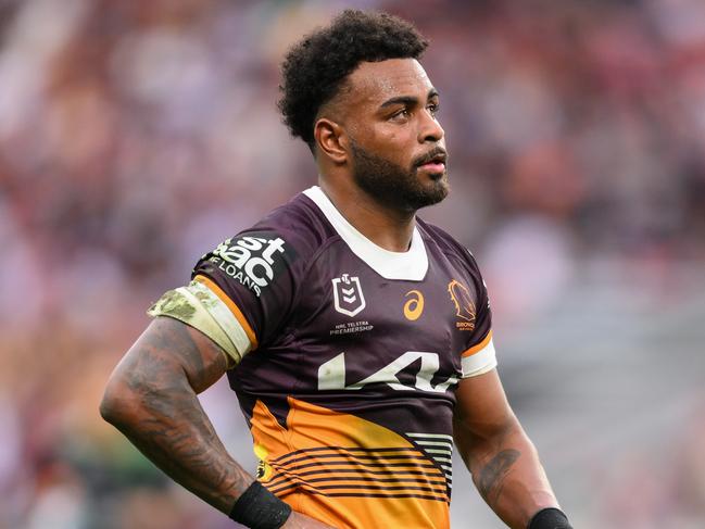 Brisbane Broncos five-eighth Ezra Mam. Picture: NRL Images