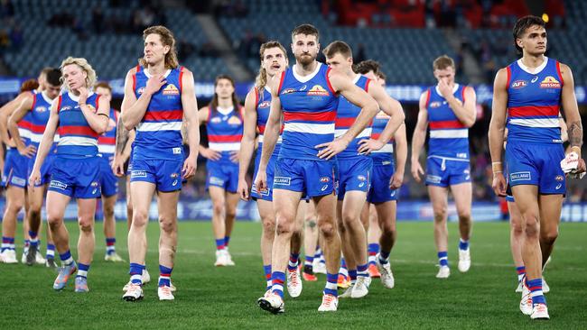 The Bulldogs have bombed their finals chance. Picture: Michael Willson/AFL Photos via Getty Images