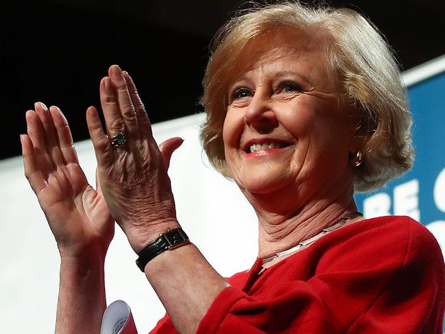 SYDNEY, AUSTRALIA - JUNE 14:  Gillian Triggs, President of the Australian Human Rights Commission speaks during 'RightsTalk: Inspiring change in human rights' at Sydney Town Hall on June 14, 2017 in Sydney, Australia.  (Photo by Brendon Thorne/Getty Images)