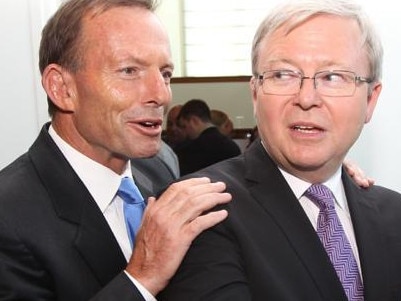 06/08/2013 CHP: 06/08/2013 CHP: Kevin Rudd and Tony Abbott go head to head at the election