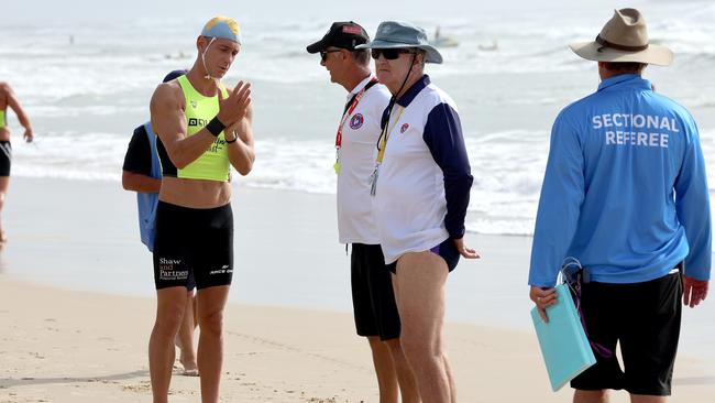 Ironman champion and Surfers Paradise star Ali Day at the 2024 Aussies. Picture: SLSA