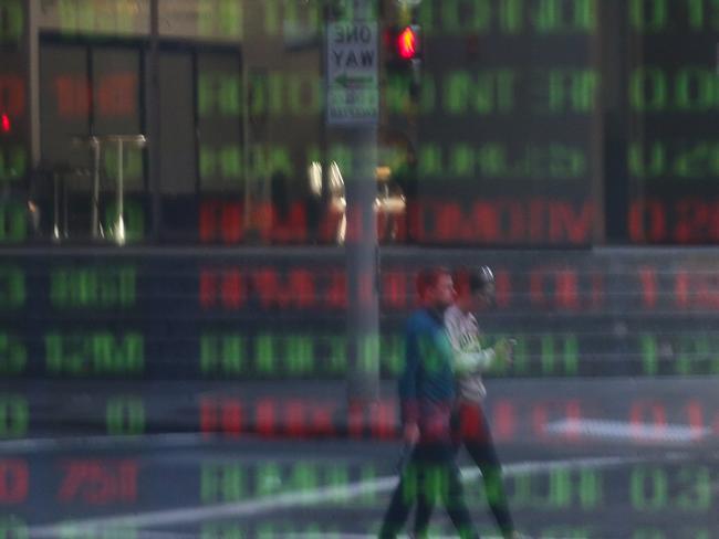 SYDNEY, AUSTRALIA - NEWSWIRE PHOTOS June 13 2022: A general view of the digital boards at the ASX in Sydney as Australia braces for a week of economic carnage. Picture NCA Newswire/ Gaye Gerard.