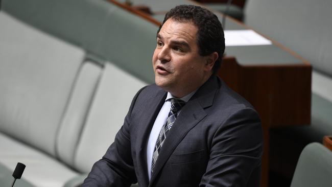 Tony Pasin speaking in parliament. Picture: Supplied