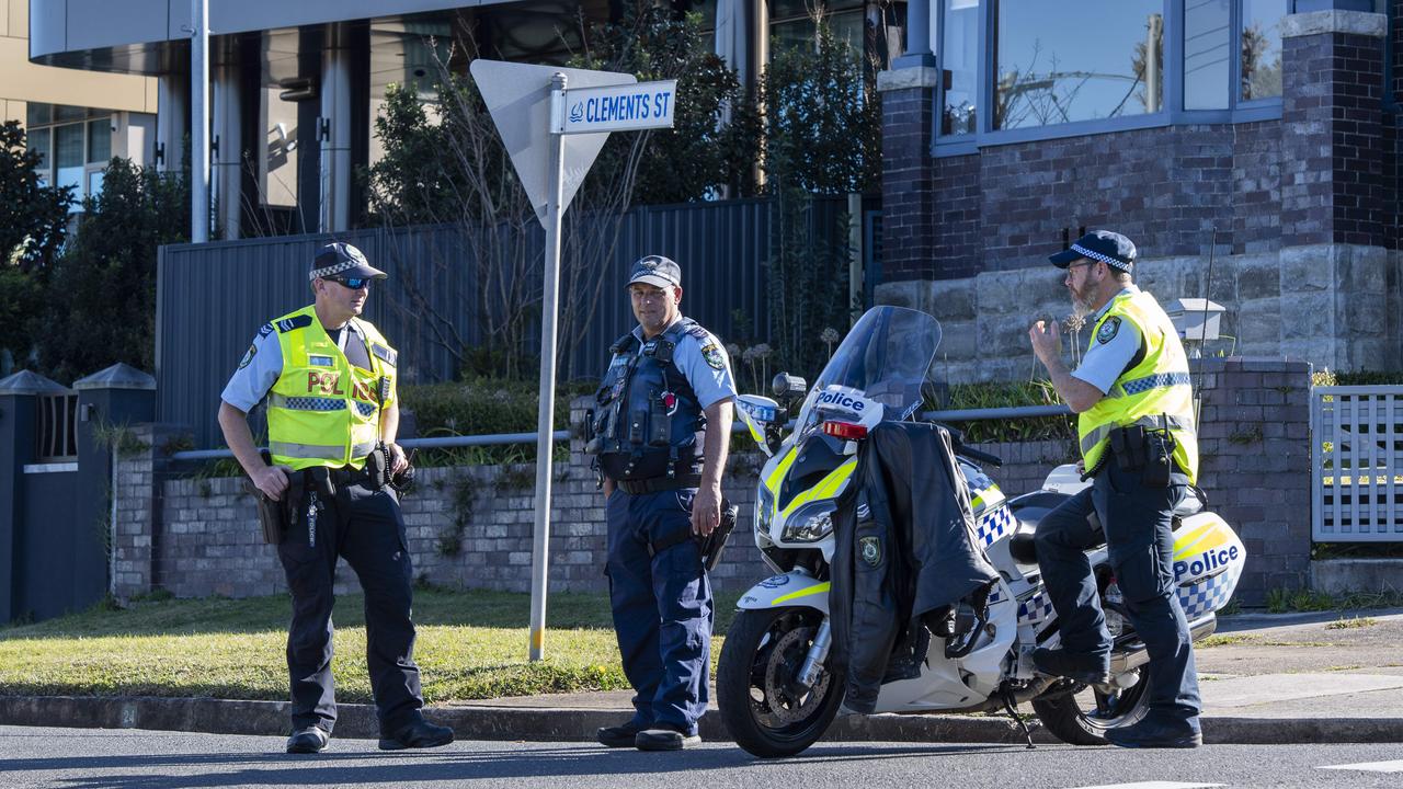 Police rushed to Russell Lea in Sydney following reports of an alleged domestic violence incident. Picture:NewsWire/ Monique Harmer