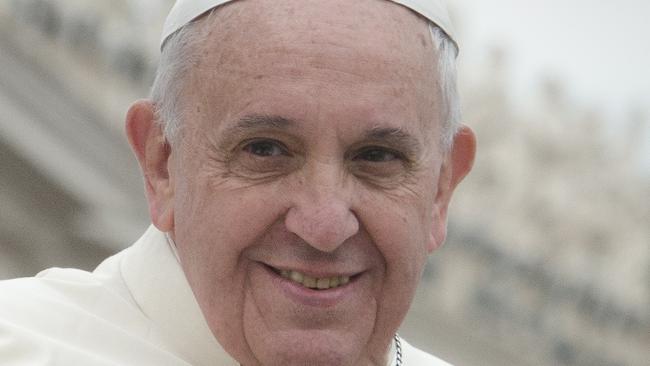Pope Francis in a still from ABC doco Compass Pope Francis the Sinner. Courtesy ABC