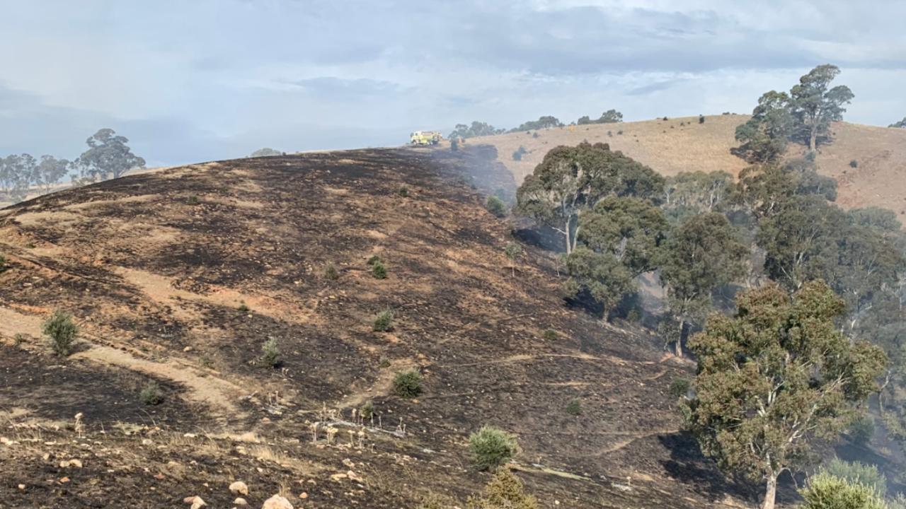 Bushfire burning at Gould Creek in the Adelaide Hills | The Advertiser