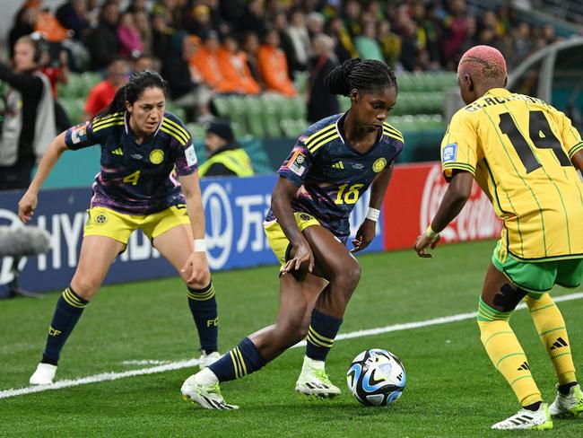 Linda Caicedo on the ball. Picture: Quinn Rooney/Getty Images.