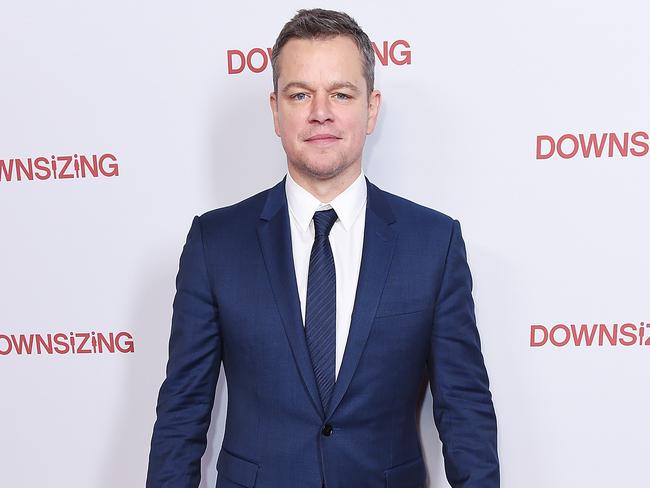 Matt Damon has made controversial headlines in the past week when it comes to his opinions on the sexual misconduct issue sweeping Hollywood. Picture: Getty Images