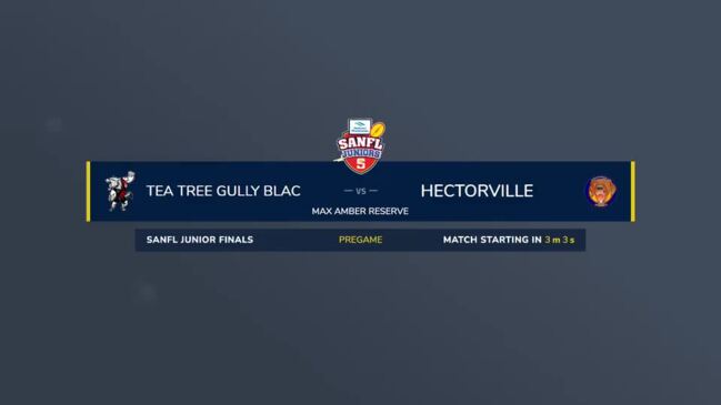 Replay: Tea Tree Gully Black v Hectorville (U14 div 4)—SANFL Juniors preliminary finals