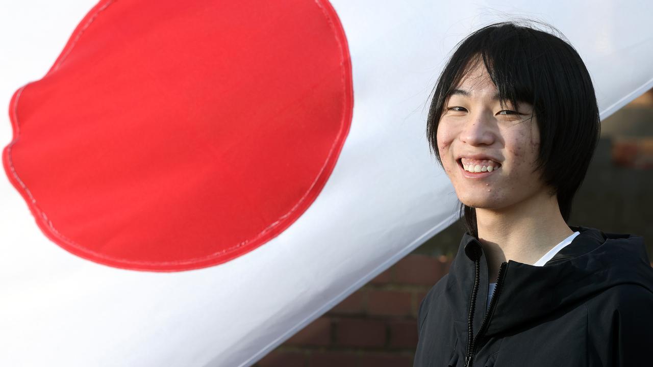 Kardinia International College student Haruki Kitai-Gooi has received a perfect score in Japanese. Picture: Alison Wynd