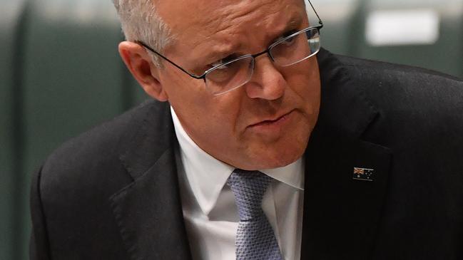 Prime Minister Scott Morrison said the alleged remarks are “utterly repugnant” but noted Senator Abetz had denied them. (Photo by Sam Mooy/Getty Images)