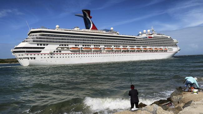 Economist Tyler Cowen identifies the cruise line industry as ‘not worth saving’. Picture: AP