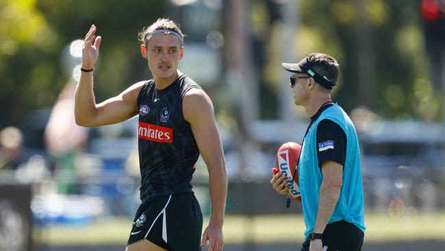 Darcy Moore is back. Picture: Getty Images