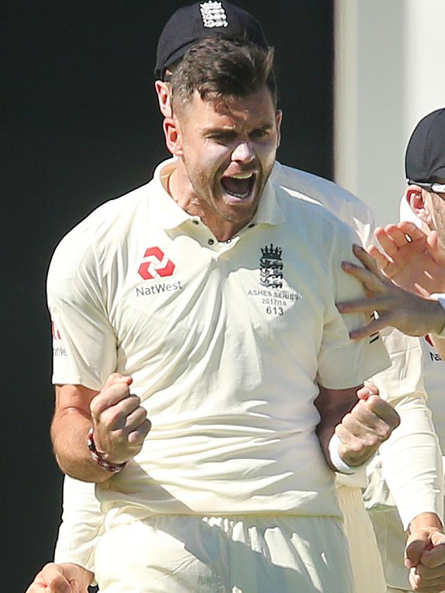 England bowler James Anderson. Picture: AAP