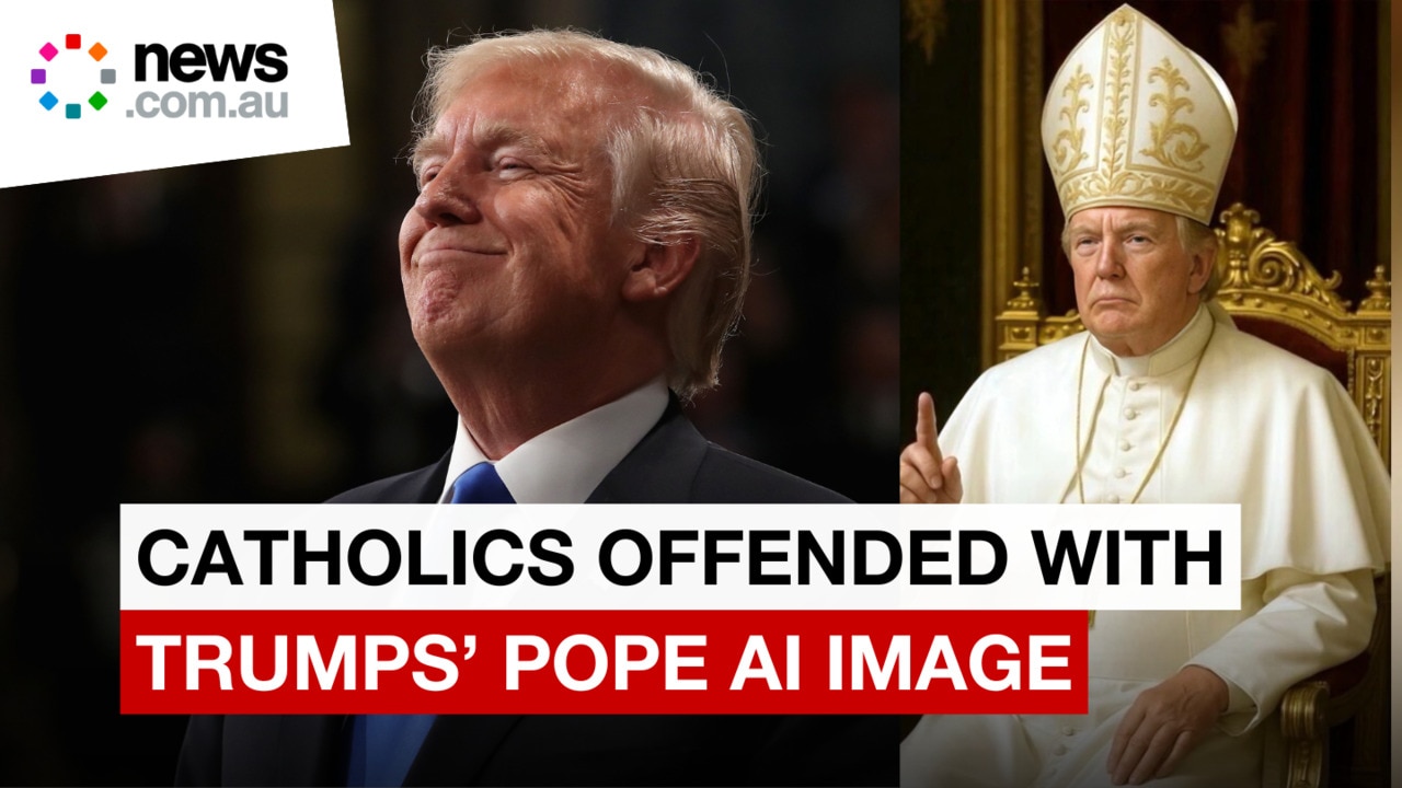 Trump offends Catholics with AI Pope Trump image