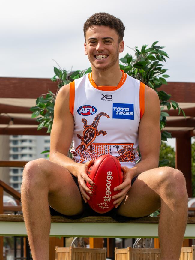 Jake Riccardi made an impressive start to his GWS career.