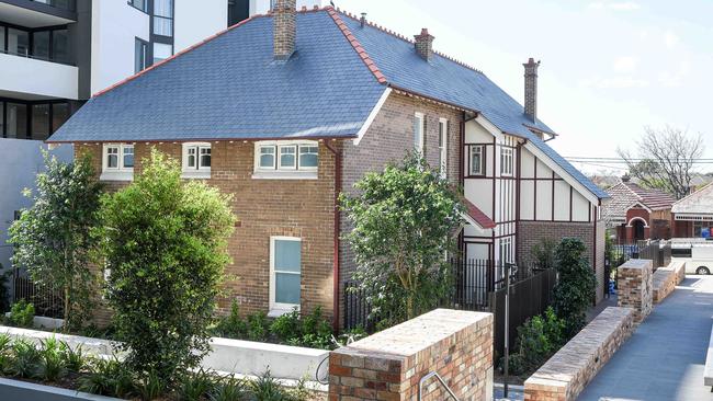 There are two apartments inside the historic Lilydale House in Marrickville. Photo: Flavio Brancaleone