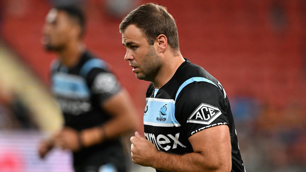 Wade Graham made his long-awaited return to the NRL on Thursday night. Picture: Bradley Kanaris/Getty Images