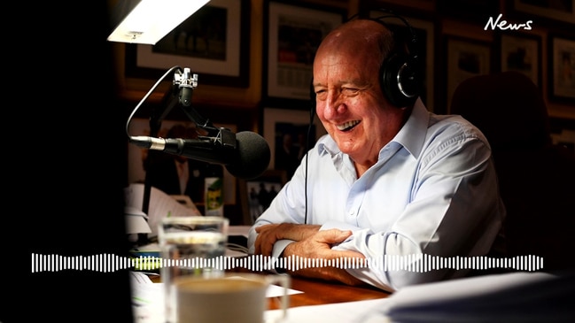 The final sign-off: Alan Jones farewells his radio family