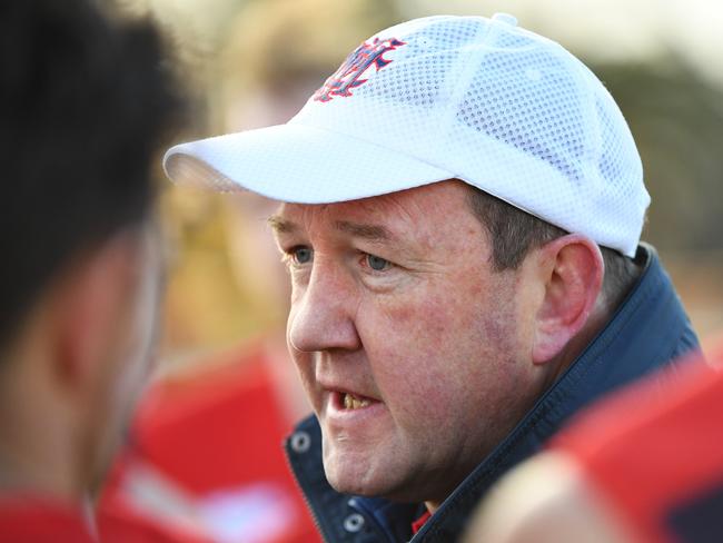 Montrose coach Peter Bastinac. Picture: James Ross/AAP