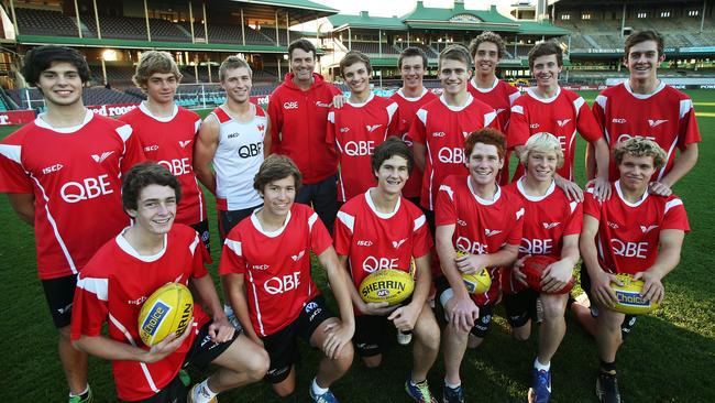 Isaac Heeney was par of the Sydney Swans junior academy.